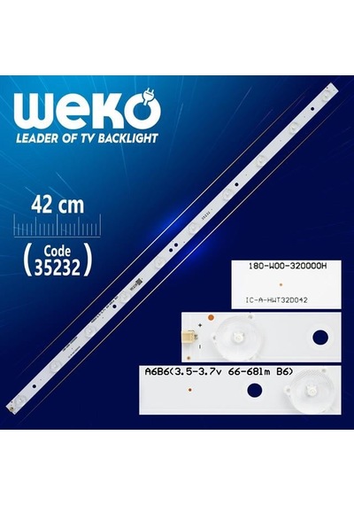 Ic-a-hwt32d042 - 180-w00-320000h - 63 Cm 10 Ledli - Wk-255 Led Tv Bar