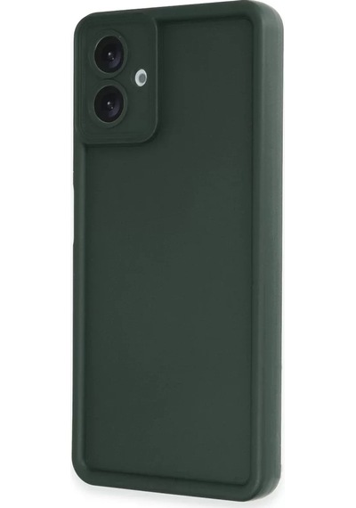 Newface Samsung Galaxy A06 Kılıf Viera Silikon - Koyu Yeşil