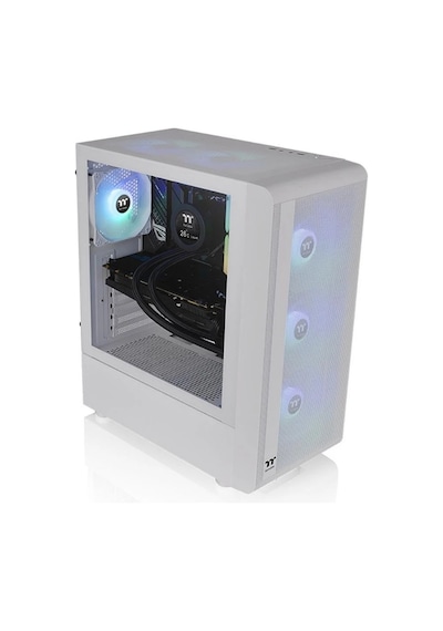 Thermaltake S200 TG 650 W 80+ ARGB Mesh Pencereli Oyuncu Kasası Beyaz
