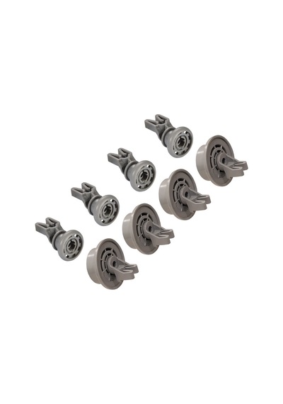 Beko Uyumlu D3001s Bulaşık Makinesi Sepet Tekerleği 4 Alt Üst Teker Takımı