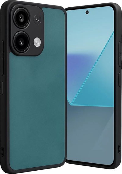 Newface Xiaomi Redmi Note 13 Pro 4g Kılıf Aras Deri Kapak - Açık Yeşil