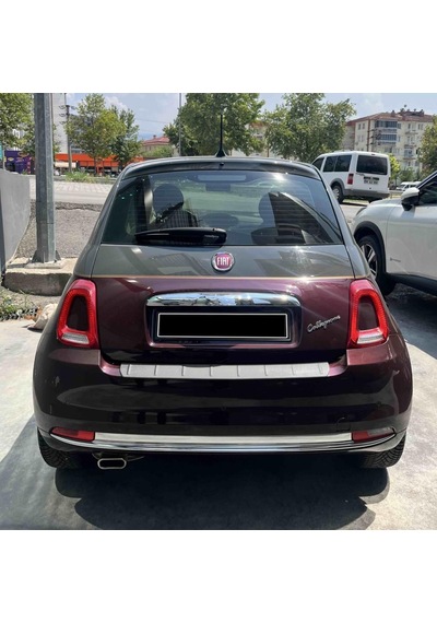 Fiat 500 Coupe Ferrous Arka Tampon Üstü Koruyucu 2016 Ve Üstü