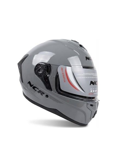 Ncr Kask M70 Kapalı Çeneli E-ce Belgeli Cool Gri