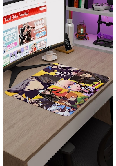 Persona 4 Kaymaz Dikişli Kauçuk Oyuncu Mousepad V2 - 48x40 Xl Gaming Mouse Pad Fare Altlığı
