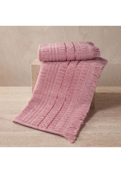 Botti Home %100 Pamuk 2'li El Ve Yüz Havlusu Seti, Pamuklu Jakarlı Misafir Havlusu 50 X 90 Cm, Çeyizlik Yumuşak Havlu Pembe Botti Home %100 Pamuk 2'li El Ve Yüz Havlusu Seti, Pamuklu Jakarlı Misafir Havlusu 50 X 90 Cm, Çeyizlik Yumuşak Havlu Pembe