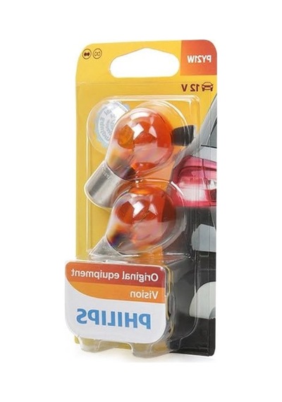 12v Turuncu Amber Sinyal Ampülü, 2'li Paket
