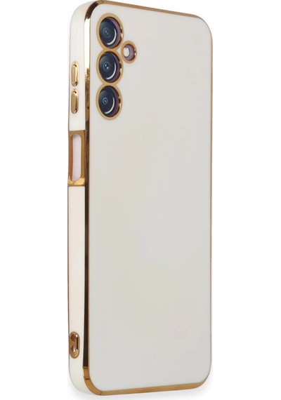 Samsung Galaxy M14 5g Kılıf Volet Silikon - Beyaz