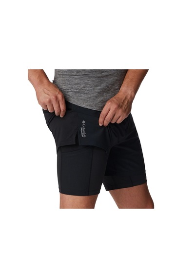 Columbia Endless Trail 2in1 Erkek Siyah Outdoor Şort Ao0612-010 Siyah