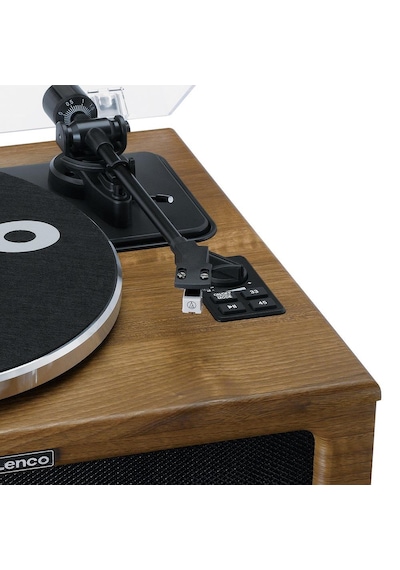 Lenco Ls-410 Wa Ahşap 4 Hoparlörlü Bluetoothlu Pikap Plak Çalar