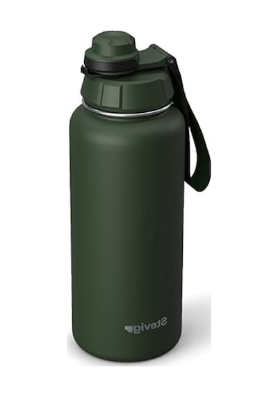 Sızdırmaz Çelik Termos - 1000 Ml Kapasite, Yeşil Renk 01