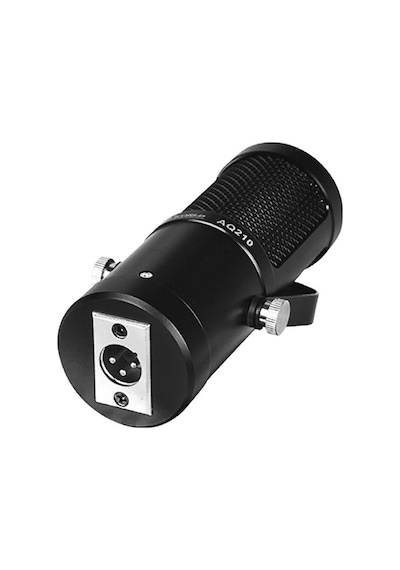 Aq210 Condenser Stüdyo Profesyonel Kayıt ve Yayın Mikrofonu Studio Siyah