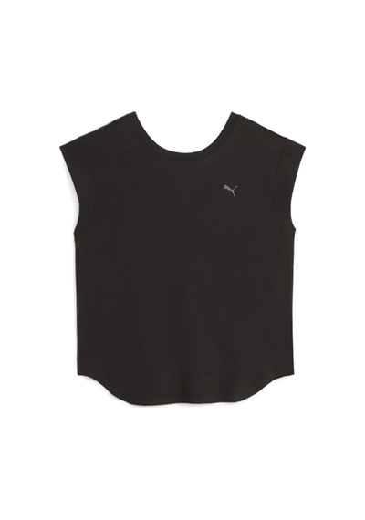 Puma Studıo Foundatıons Tee Siyah Kadın Kısa Kol T-shirt 000000000101909137 Siyah