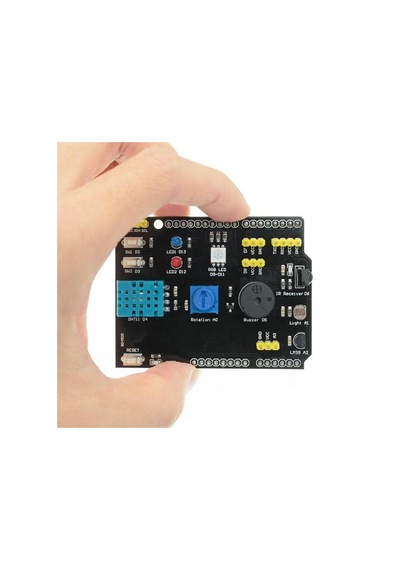 Arduino Sensör Shield Çok Fonksiyonlu Sensör Kartı Dht11 Lm35 Ldr