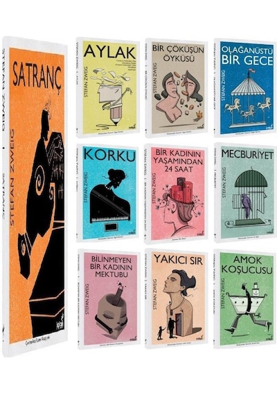 Indigo Stefan Zweig Seti 10 Kitap