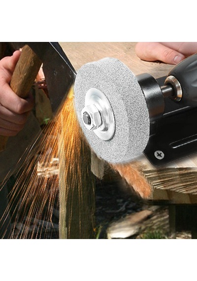 Homyl Elektrikli Matkap Kesme Standı Taşlama Beyaz-disk