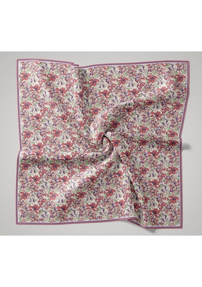 Silk Home Twill İpek Eşarp 11477-03 Ekru, Çliek Kırmızısı, Krem, Su Yeşili, Mor, Siyah