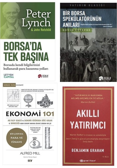 Borsada Tek Basina -bir Borsa Spekulatorun Anilari -ekonomi 101 -akilli Yatirimci 4 Set
