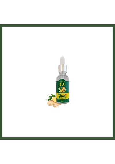 Bezos 7days Ginger Germinal Essential Oil Saç Bakım Yağı All 30ml Pytht