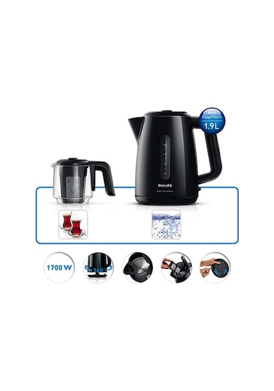 Philips Daily Collection Çay Makinesi, 1700w, 1,9l Su Isıtıcısı,