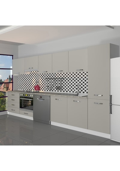 Decoraktiv Elite 325q Ankastre Fırın Modüllü Mdf Hazır Mutfak Dolabı - Tezgah Dahil - Kumtaşı Kum Beji Decoraktiv Elite 325q Ankastre Fırın Modüllü Mdf Hazır Mutfak Dolabı - Tezgah Dahil - Kumtaşı Kum Beji