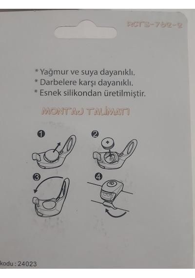 Rectus Bisiklet Silikon Çakar Far Ve Stop Seti Çok Renkli