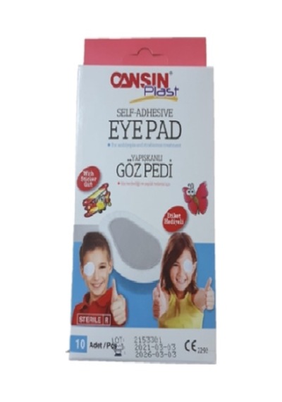 Cansın Plast Göz Pedi Çocuk 10 Lu 533
