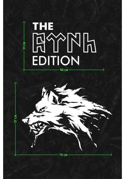The Türk Edıtıon Sticker - Yan Gövde Kaplama Seti Gri Mat - 864812508