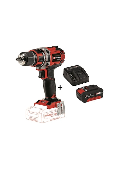 Einhell TE-CD 18/50 Li-i BL Darbeli Matkap + 4 Ah Starter Kit