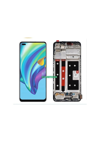 Oppo Reno 4 Reno 4 Lite Lcd Ekran Dokunmatik Çıtalı TFT COPY