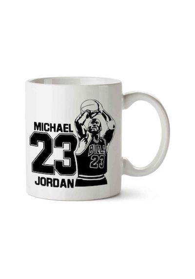 Michael Jordan Porselen Kupa Bardak Beyaz