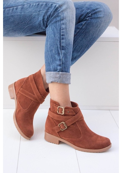 Fox Shoes Taba Kadın Bot A726191002 Taba