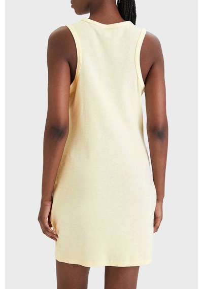 Calvin Klein Bayan Elbise Lv047f235g Zrk Sarı