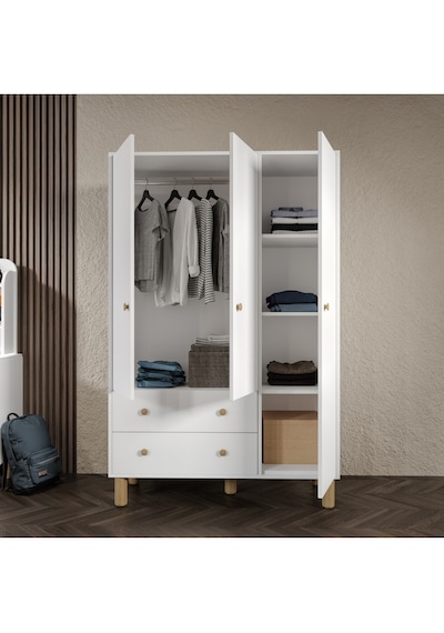 Bohem Cocuk Odası Takımı Yavrulu Tamamı Mdf Beyaz