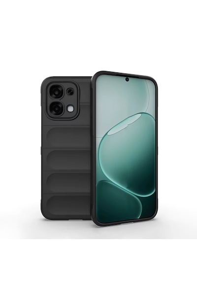 Microcase Oppo A6 Pro/ Oppo F31 5g Miami Serisi Darbeye Dayanıklı Silikon Kılıf Al3420 Siyah