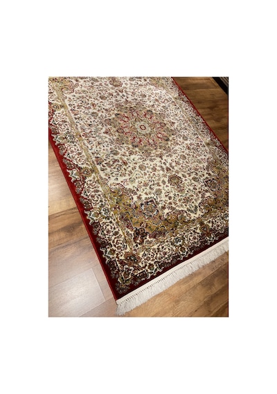 Strada 8153c Bordı-krem Halı Çok Renkli