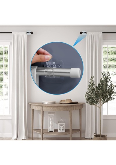 Kyrotech Kendinden Yapışkanlı Yaylı Boru Tutucu Halka 2 Li Set, Mandallı Boru Sabitleme Klipsi,