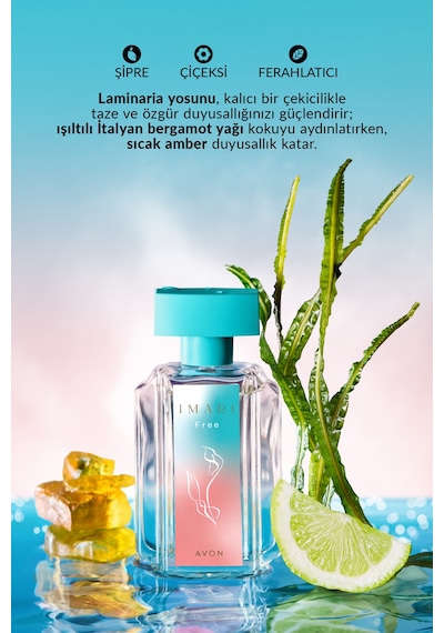 Imari Free Kadın Parfüm Edt 50 Ml. İkili Paket Çiçeksi