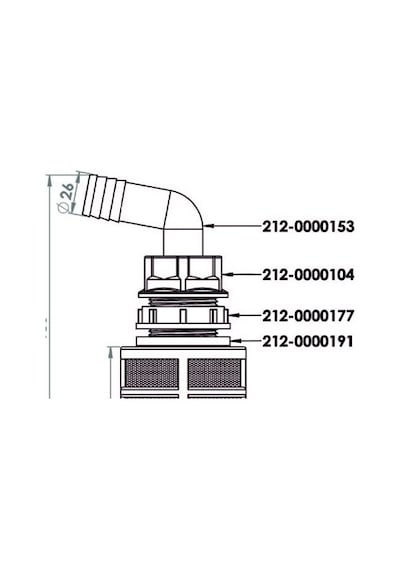 İlaçlama Makina Depo İçi Küçük Filtre 200 Litre