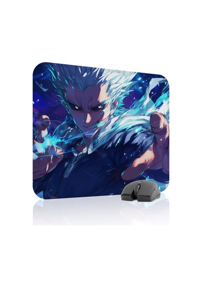 One Punch Man Kaymaz Dikişli Kauçuk Oyuncu Mousepad V5 - 48x40 Xl Gaming Mouse Pad Fare Altlığı