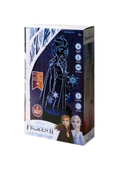 Disney Frozen Karlar Ülkesi Gece Lambası Mavi