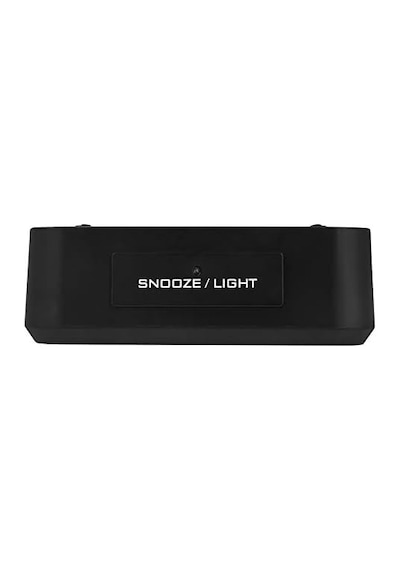 Dekoratif Dijital Alarmlı Saat, 12/24 Dönüştürme Gece Görüşlü Yatak Başucu Saati Masa Saati Led Ekran Pilli Çalar Saat 13 X 4.5x 7.5cm Siyah Diğer