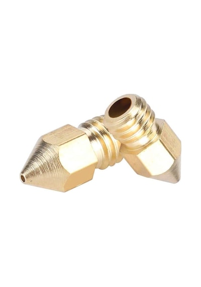 Koodmax 5 Adet 3d Yazıcı Printer Mk8 Extruder 3.0mm/ 0.5mm Baskı Kafası Nozzle