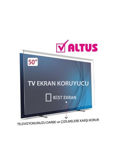 Altus Uyumlu Al50 Uhd 9825 Tv Ekran Koruyucu - 50" İnç 126