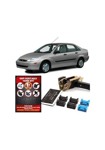 Barrer Ford Focus Kapı Gergi (limitör) Tamir Kiti 2 Kapı Set 1998-2004