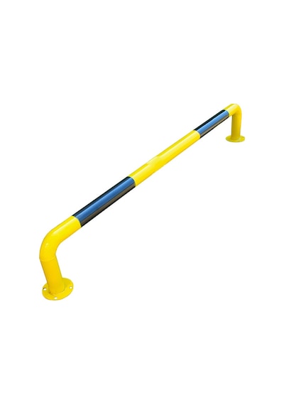 Park Demiri Araç Stoper Otopark Stoperi Bariyeri Sonlandırma Demiri 200x30cm Ø76mm 2mm