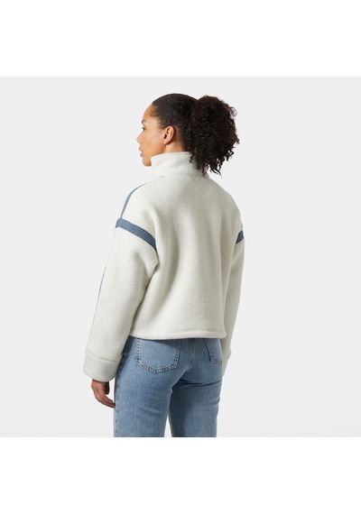 Helly Hansen W Imperial Pile Zıp Pullover Polar Beyaz