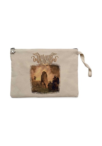 Arkona Slovo Krem Clutch Astarlı Cüzdan / El Çantası Krem