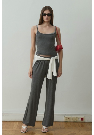 Suud Collection Füme Cosie Askılı Top