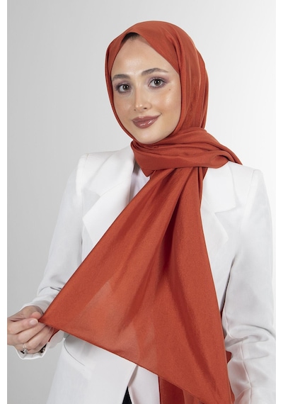 Harem Scarf Brisa Vual Şal - Kiremit - Kiremit