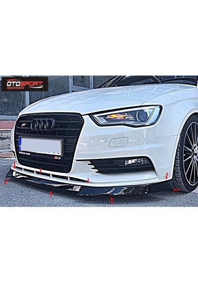 Audi A3 Ön Tampon Eki Karlık Fiberglass Boyasız